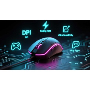 آشنایی با اصطلاحات و کاربردهای موس گیمینگ